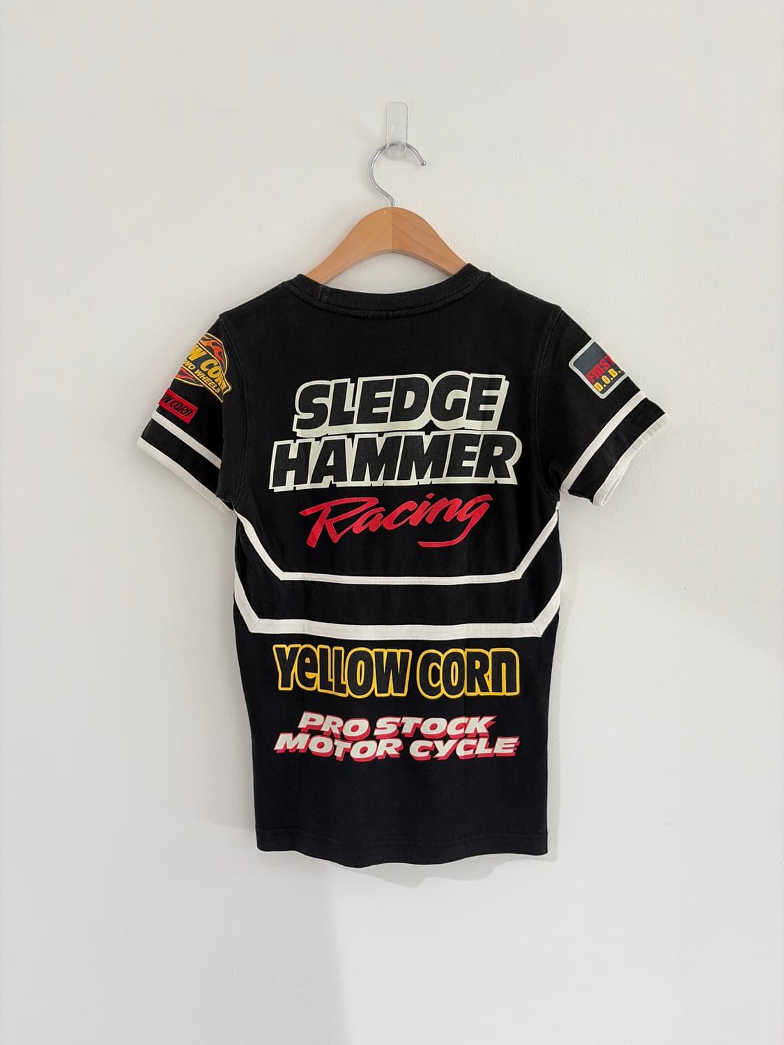YELLOW CORN racing sport t-shirt 상품이미지5
