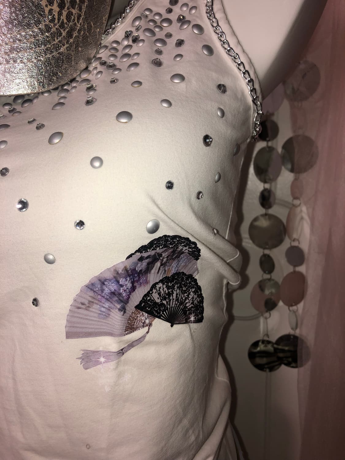silver cubic top 상품이미지2