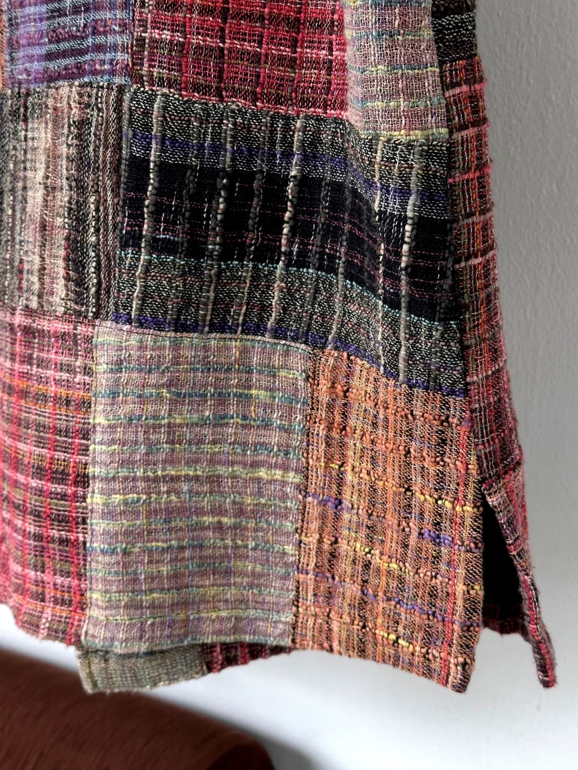 Nep woven fabric design gilet 상품이미지8