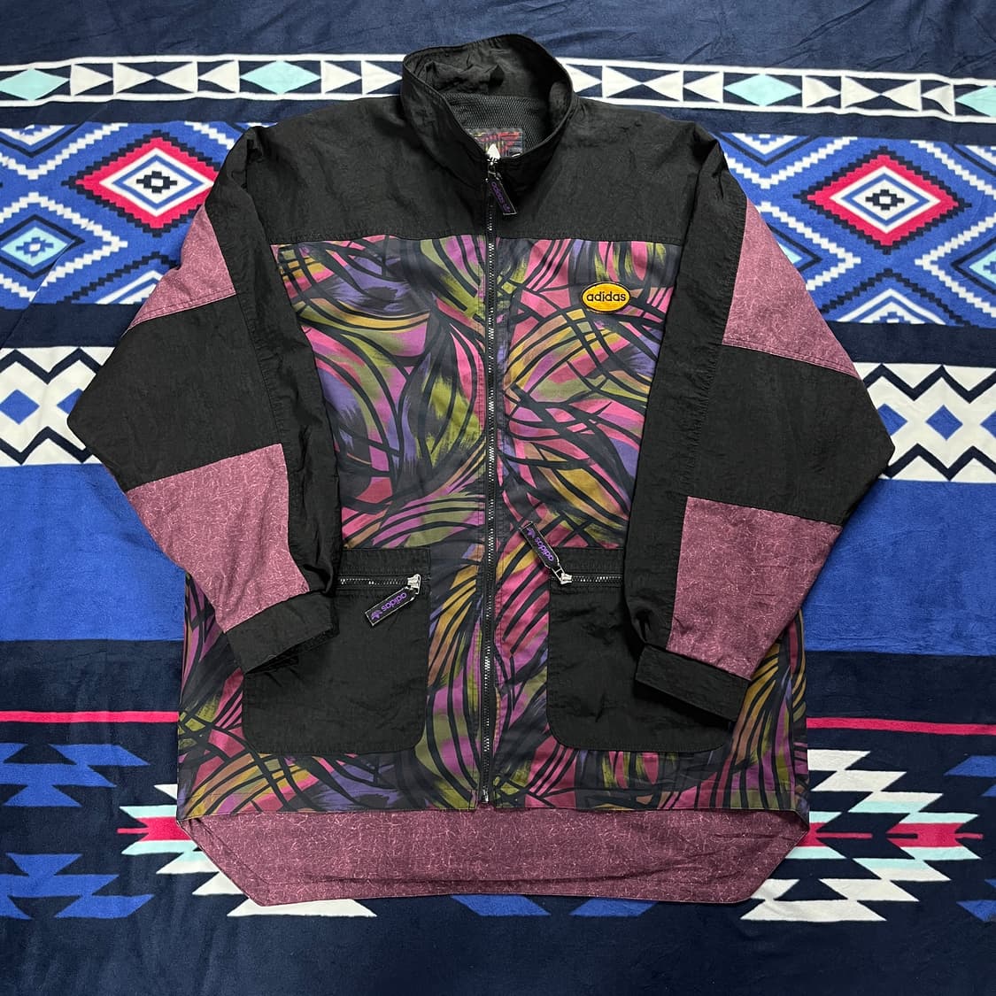90s 아디다스&데상트 빈티지 바람막이(정말 이쁜 레어템) 실측확인 상품이미지1