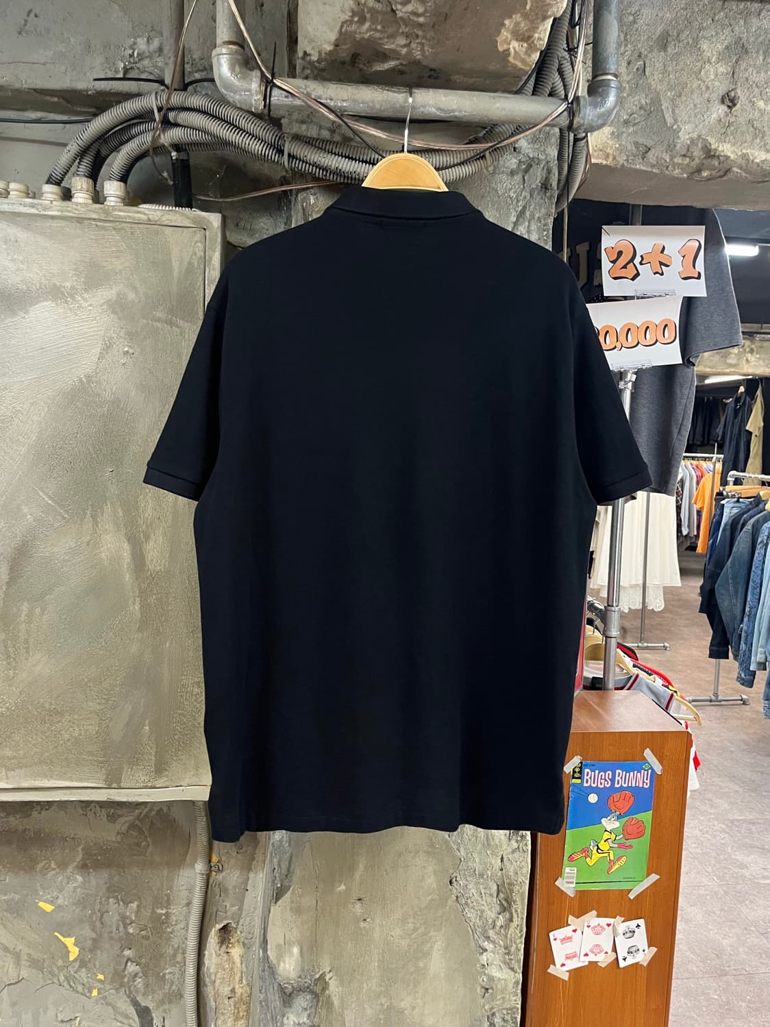 폴로 랄프로렌 반팔 카라티 블랙 XL #csz4057 상품이미지2