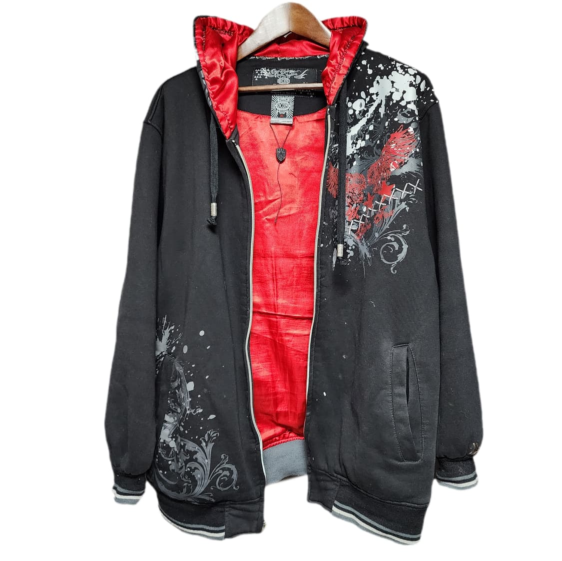 펑크 양산형 지뢰계 후드집업 상품이미지1