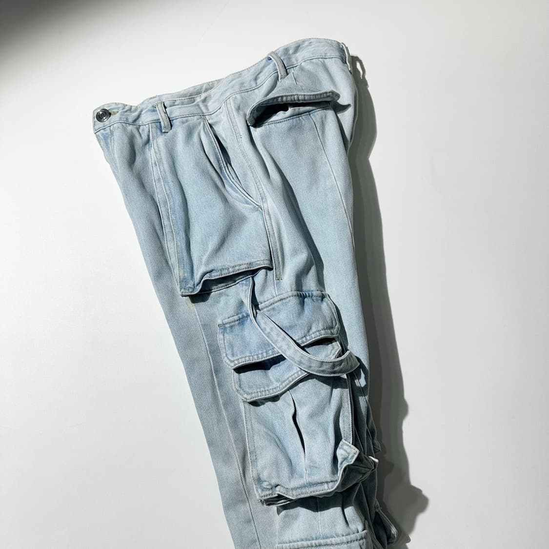 준지 데님 카고 조거 팬츠 상품이미지5