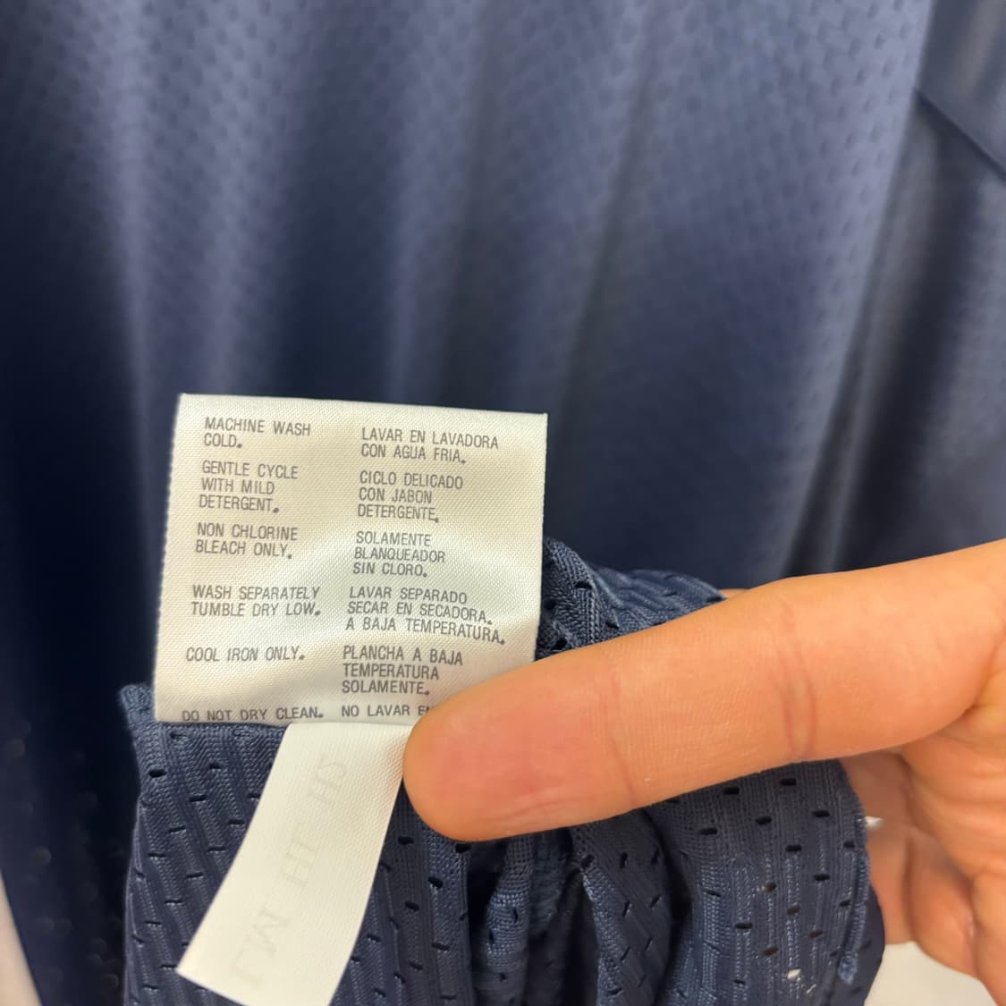 스타터 댈러스 카우보이스 네이비 메쉬 유니폼 져지 L 상품이미지9