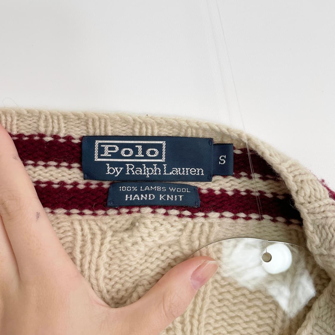 C1 폴로랄프로렌 크리켓 니트 스웨터 S사이즈 상품이미지4
