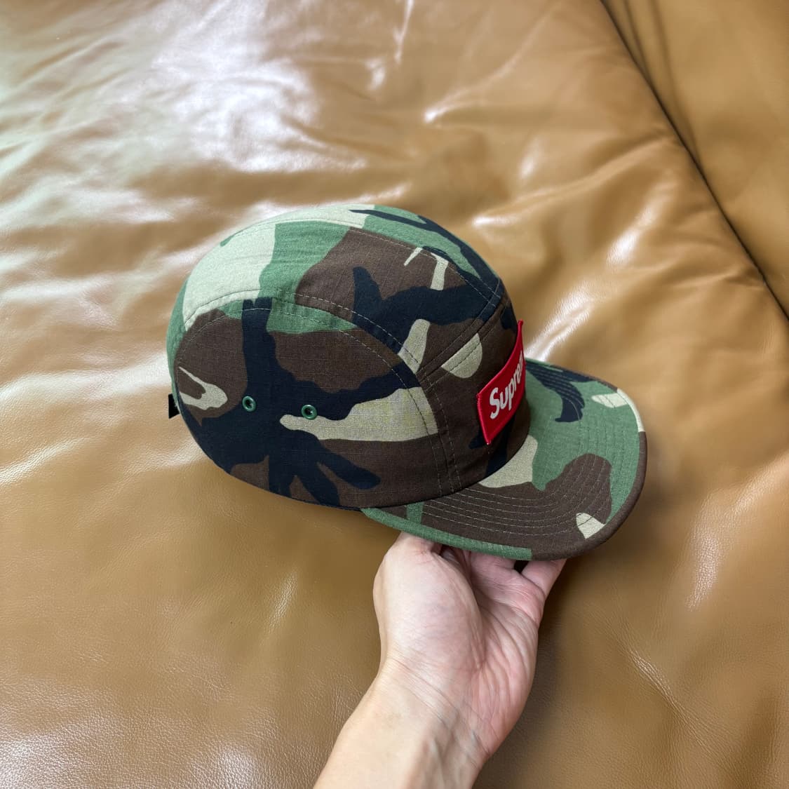 Supreme 슈프림 밀리터리 우드랜드 카모 캠프캡 모자 (Camo) 상품이미지3