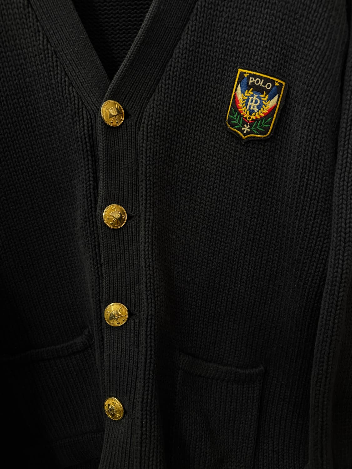 폴로 랄프로렌 UK 프레피 가디건 M 상품이미지4