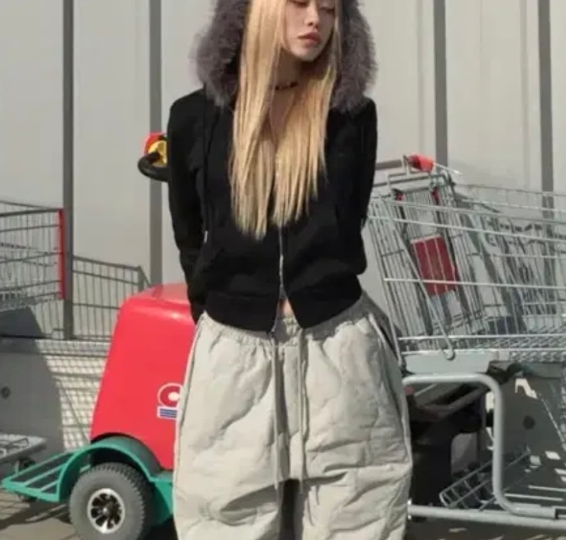 에이블리 퍼 후드집업 팝니다 상품이미지2