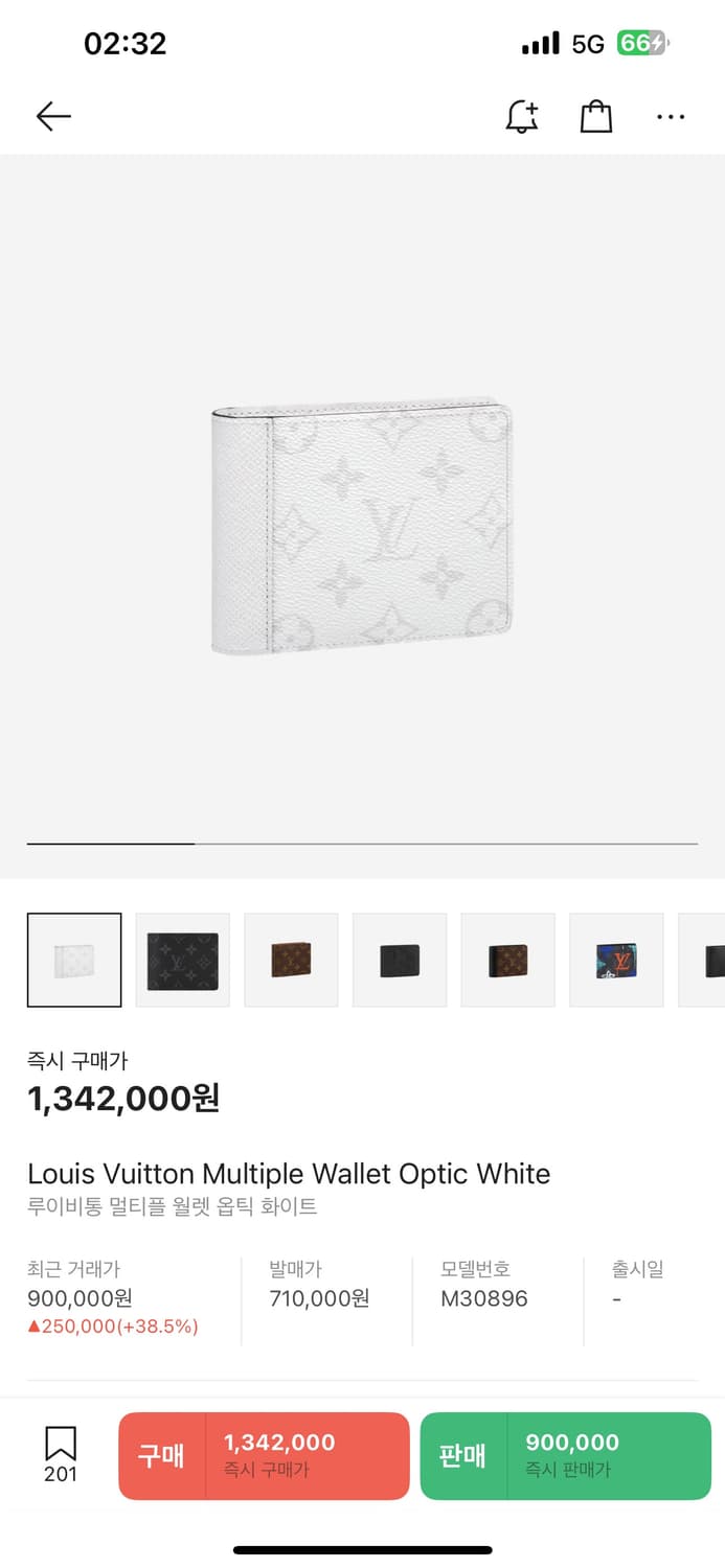루이비통 멀티플 반지갑 m30896 상품이미지5