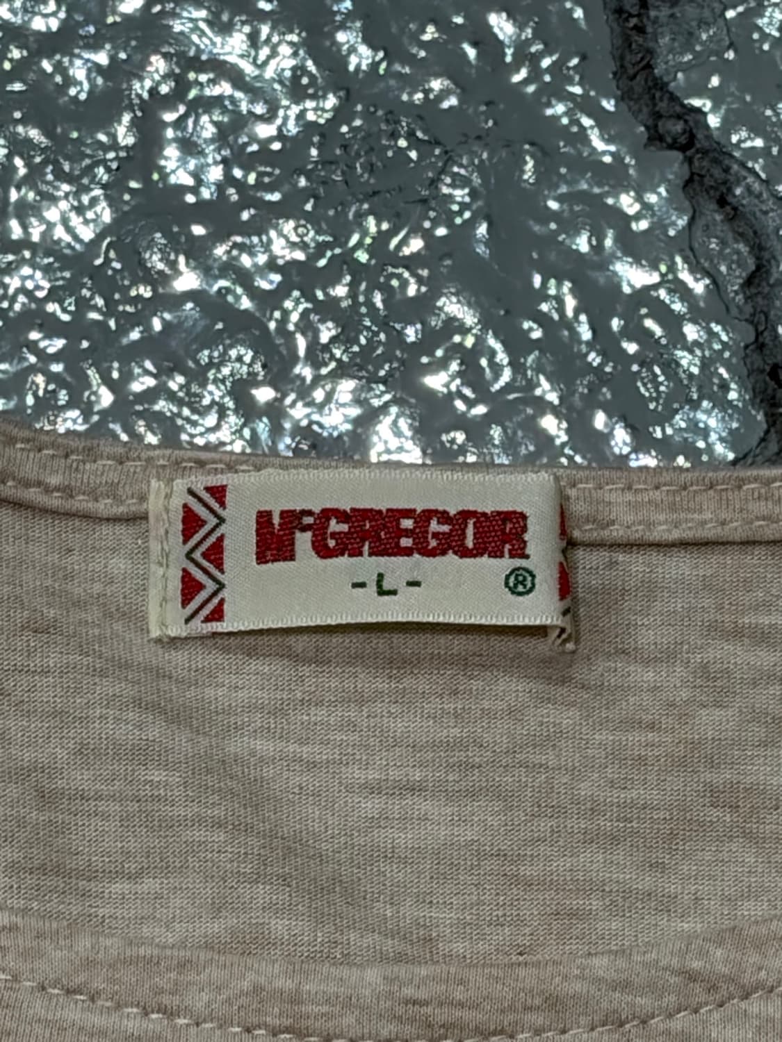 맥그리거(McGregor) 우먼 얇은 베이지 롱슬리브 상품이미지2