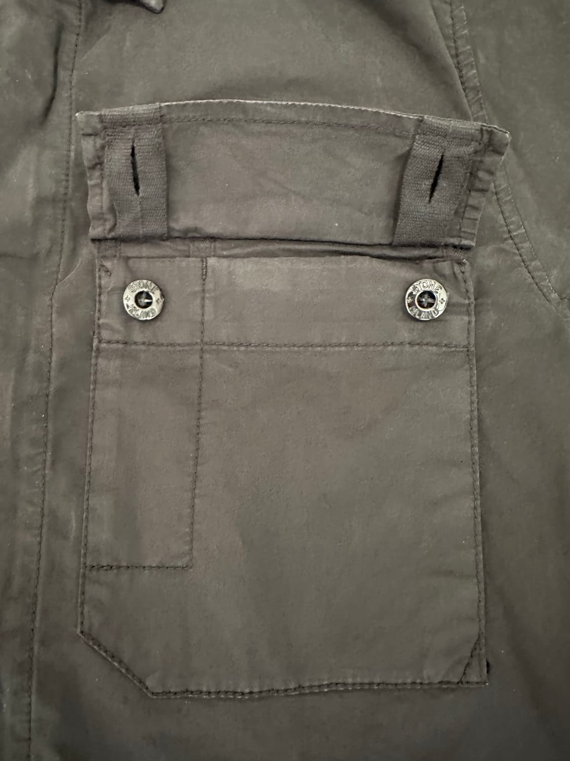 스톤 아일랜드 오가닉 코튼 오버셔츠 - 26SS 상품이미지4