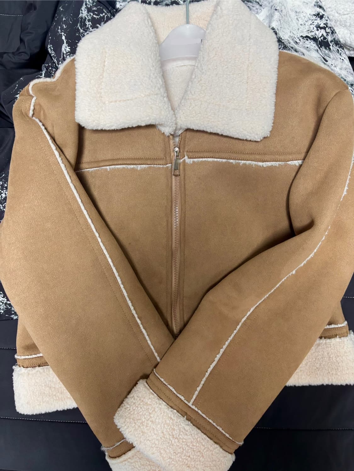 빈티지 브라운 무스탕 🤎 상품이미지3