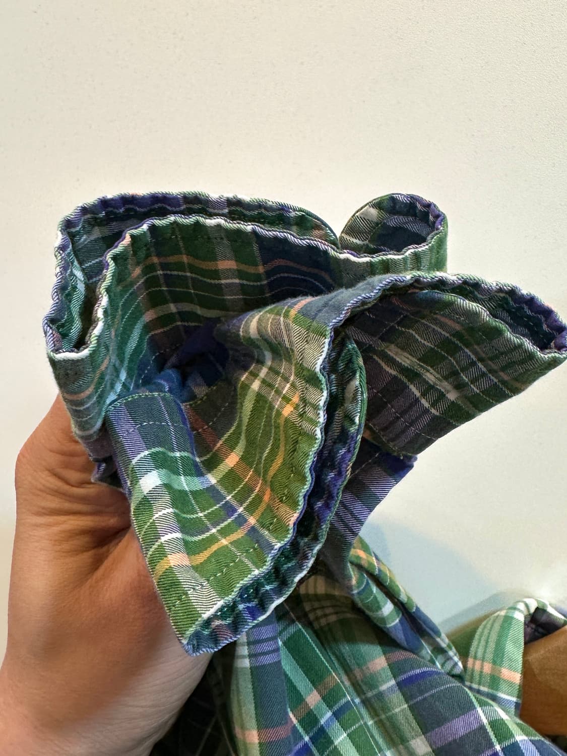  폴로 랄프로렌 버튼다운 체크 셔츠 M 상품이미지7