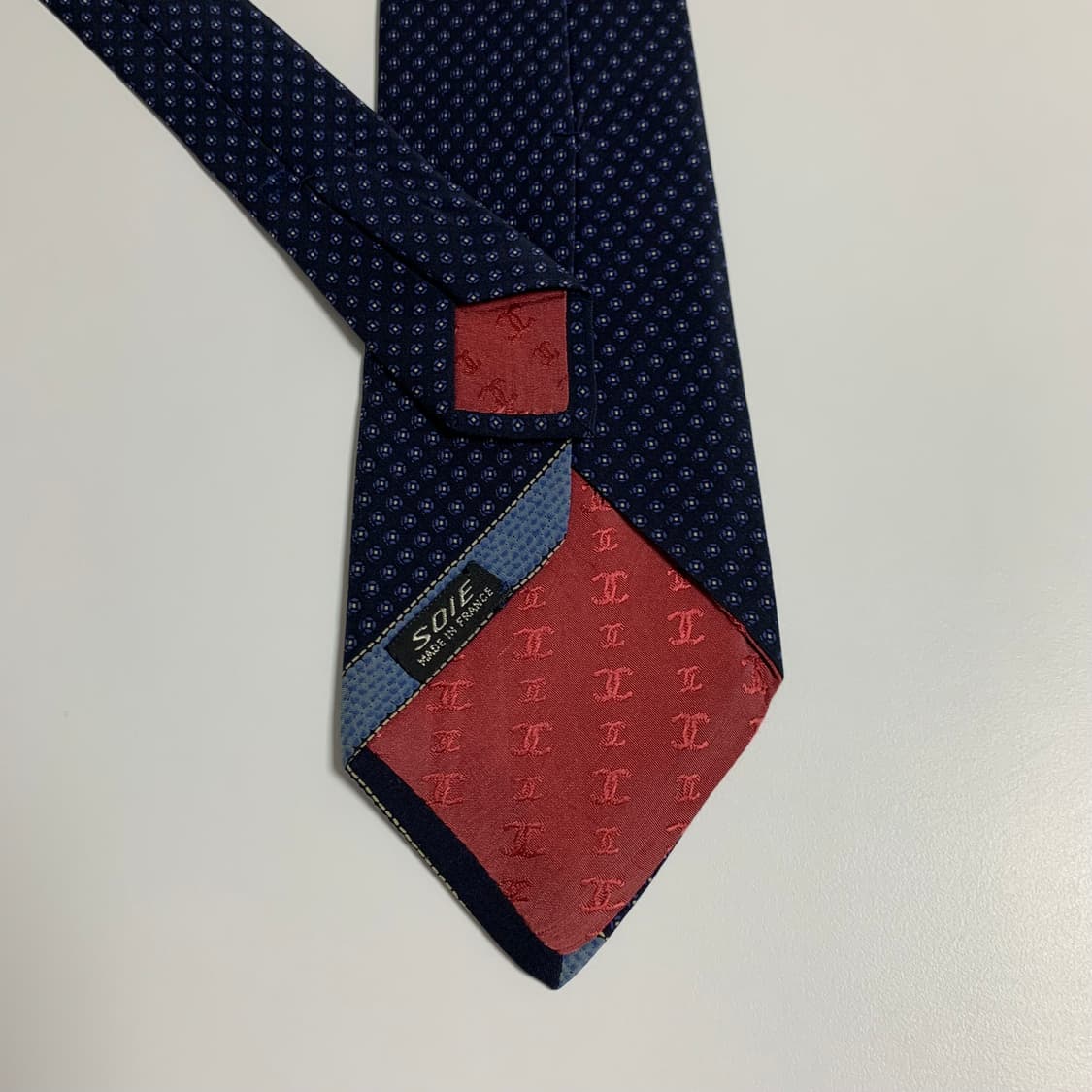 샤넬(CHANEL) 명품 100실크 빈티지넥타이 A등급 상품이미지6