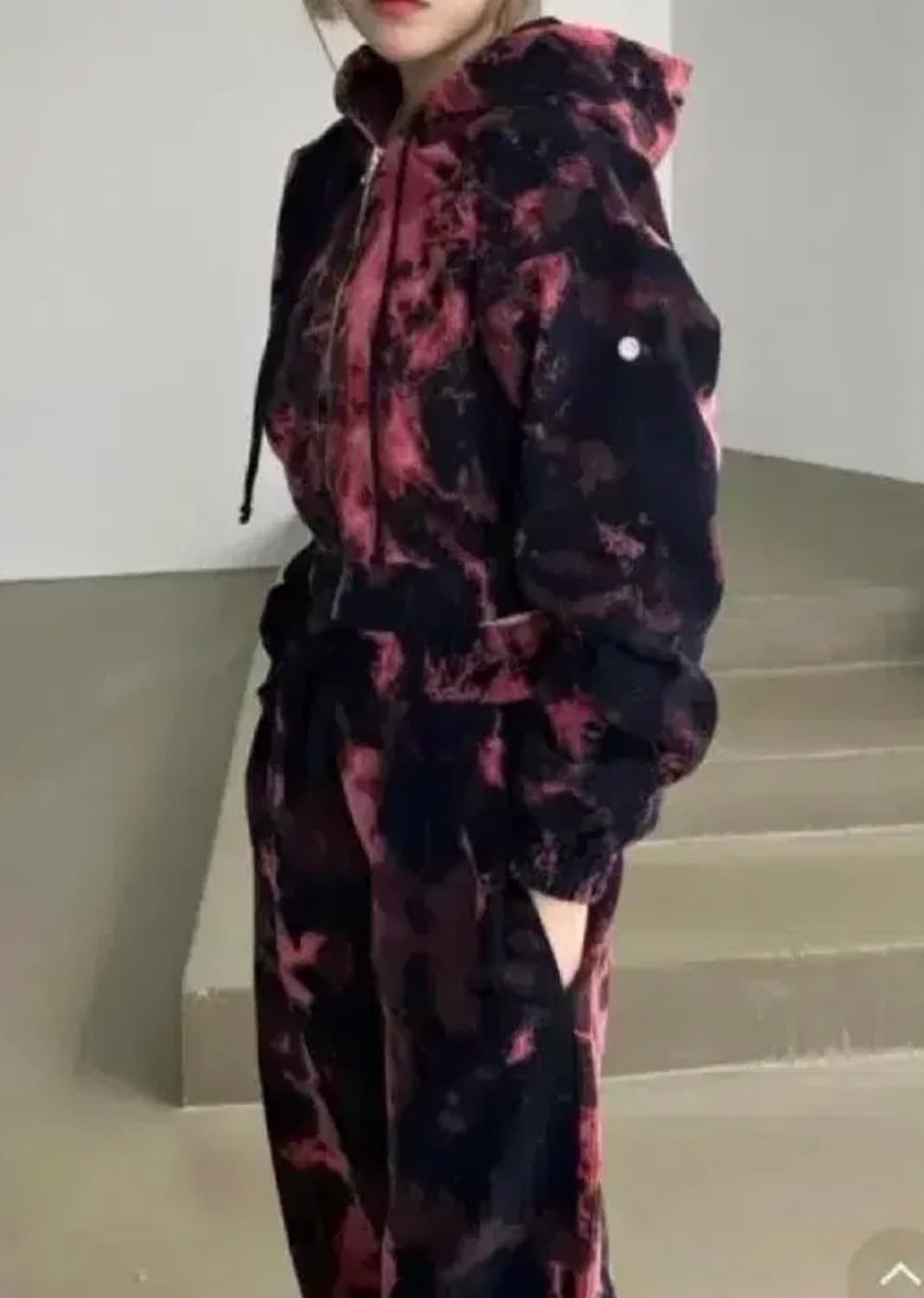 체리퀴리 타이다이 셋업 상품이미지2