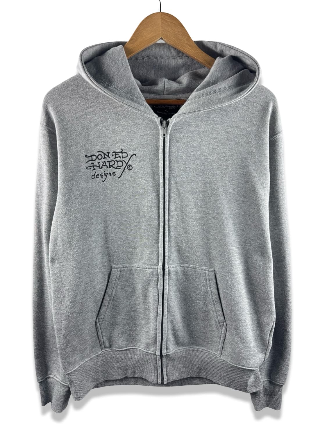 에드하디 베이직 스컬 후드집업2313 상품이미지2