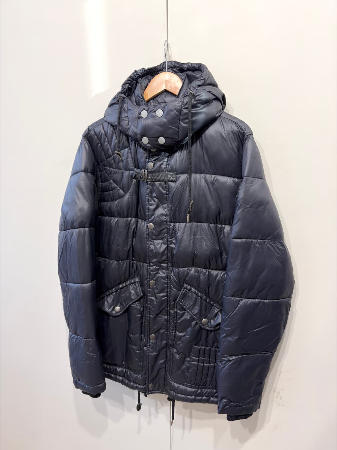 디젤 워크 후드 패딩 자켓 상품이미지2