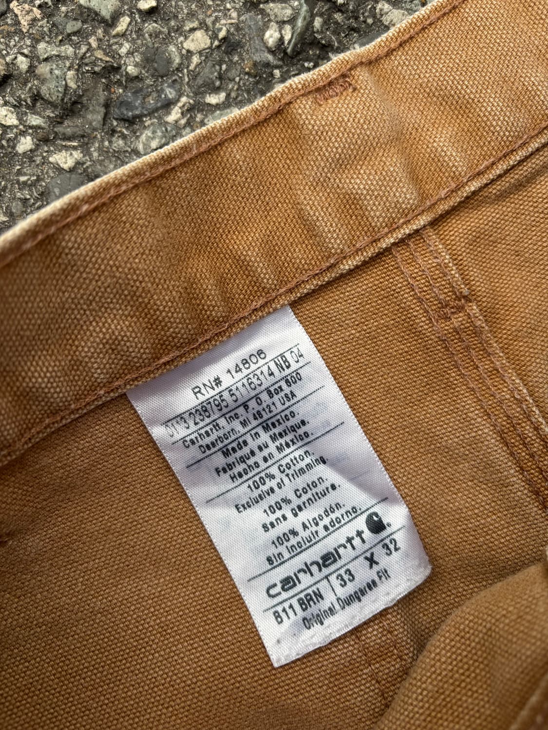 칼하트 싱글니 b11 카펜터 팬츠 상품이미지6