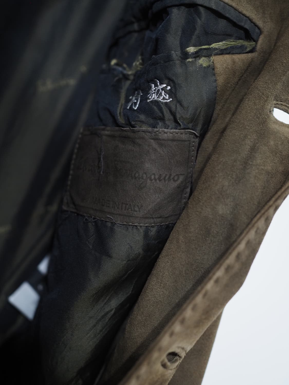 Salvatore Ferragamo suede jacket  상품이미지6