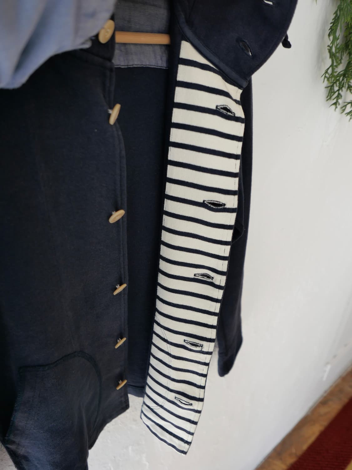 꼼데가르송 옴므 후디드 가디건 상품이미지6