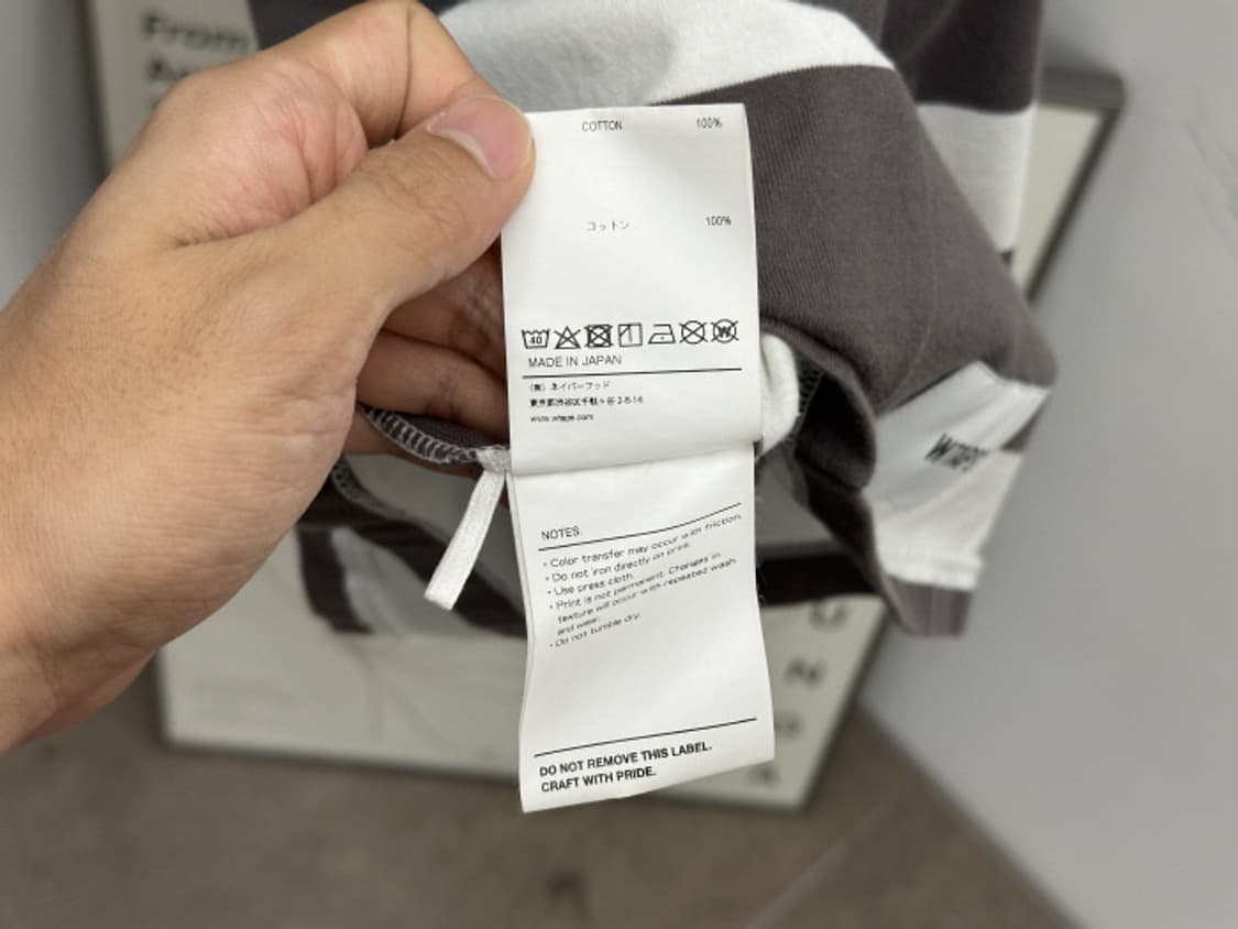 Wtaps 1/2 tee 상품이미지10
