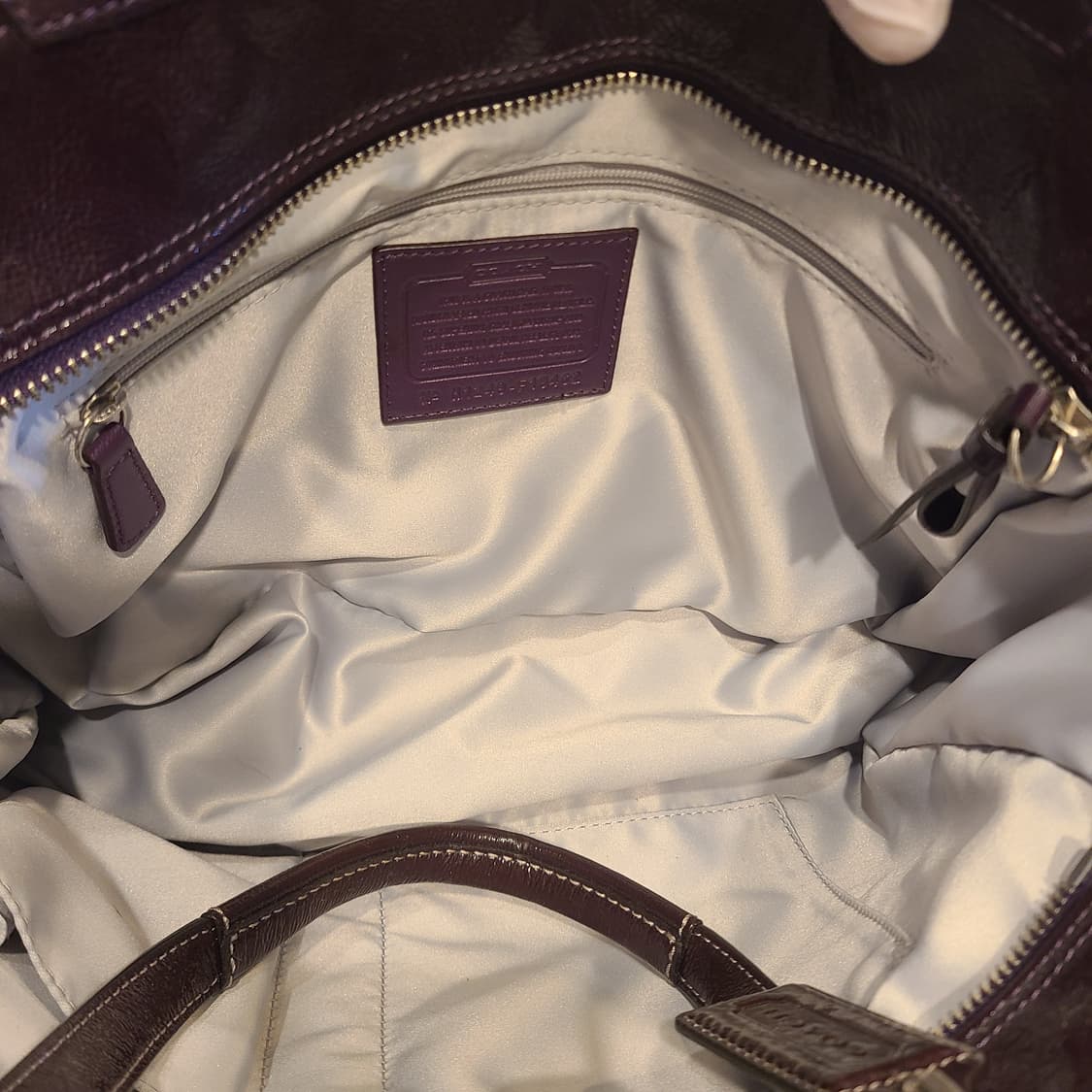 vtg.Coach F-19452 플럼퍼플 컬러 상품이미지7