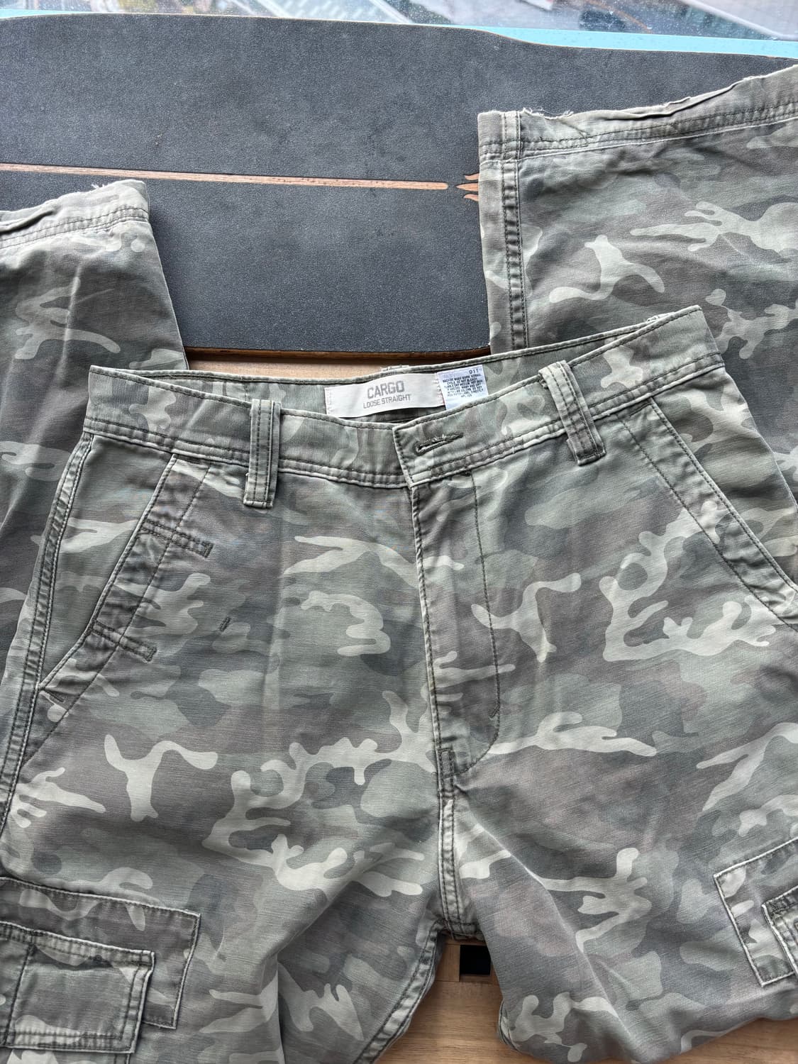 리바이스 카모 카고팬츠 워크기어 라인 32x32 상품이미지2