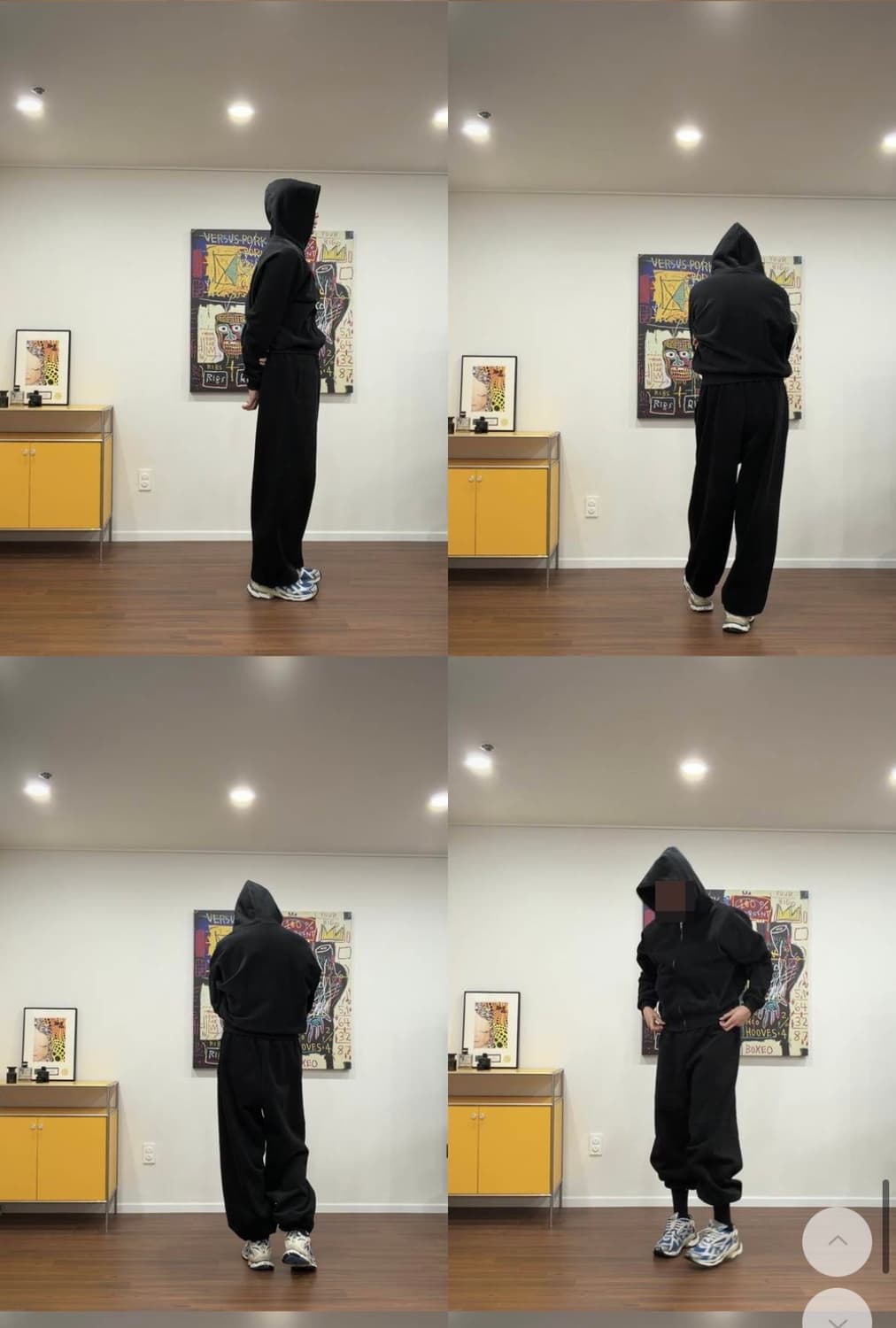 미니멀 와이드 트랙 팬츠(와이드 배기핏) 상품이미지6