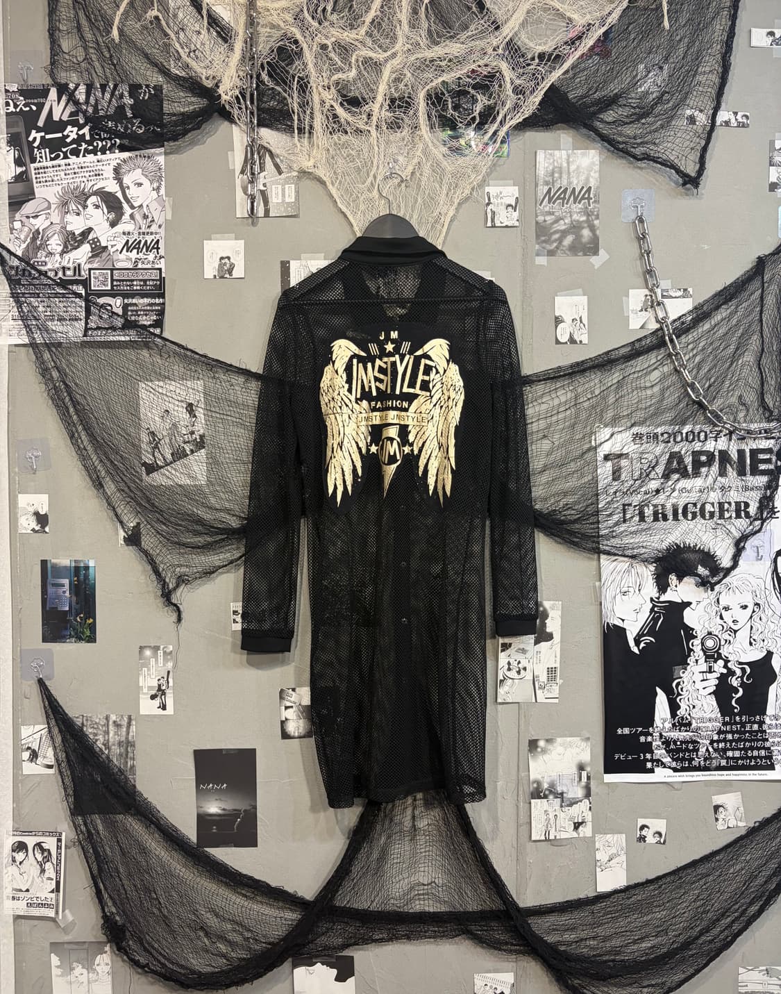 00's cubic angel mesh jacket  상품이미지5