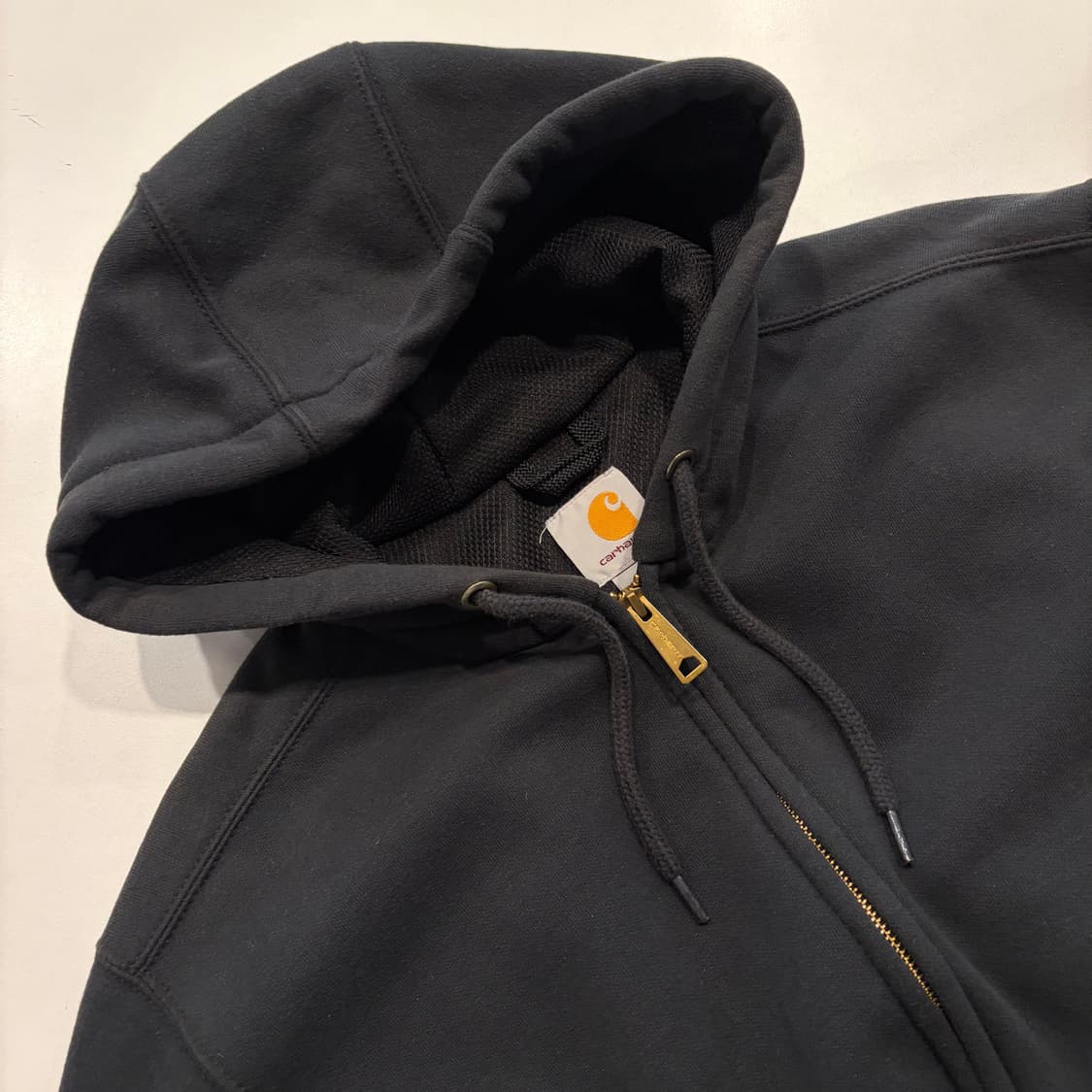 [S] 칼하트 블랙 후드집업 레인 디펜더 D623 상품이미지3