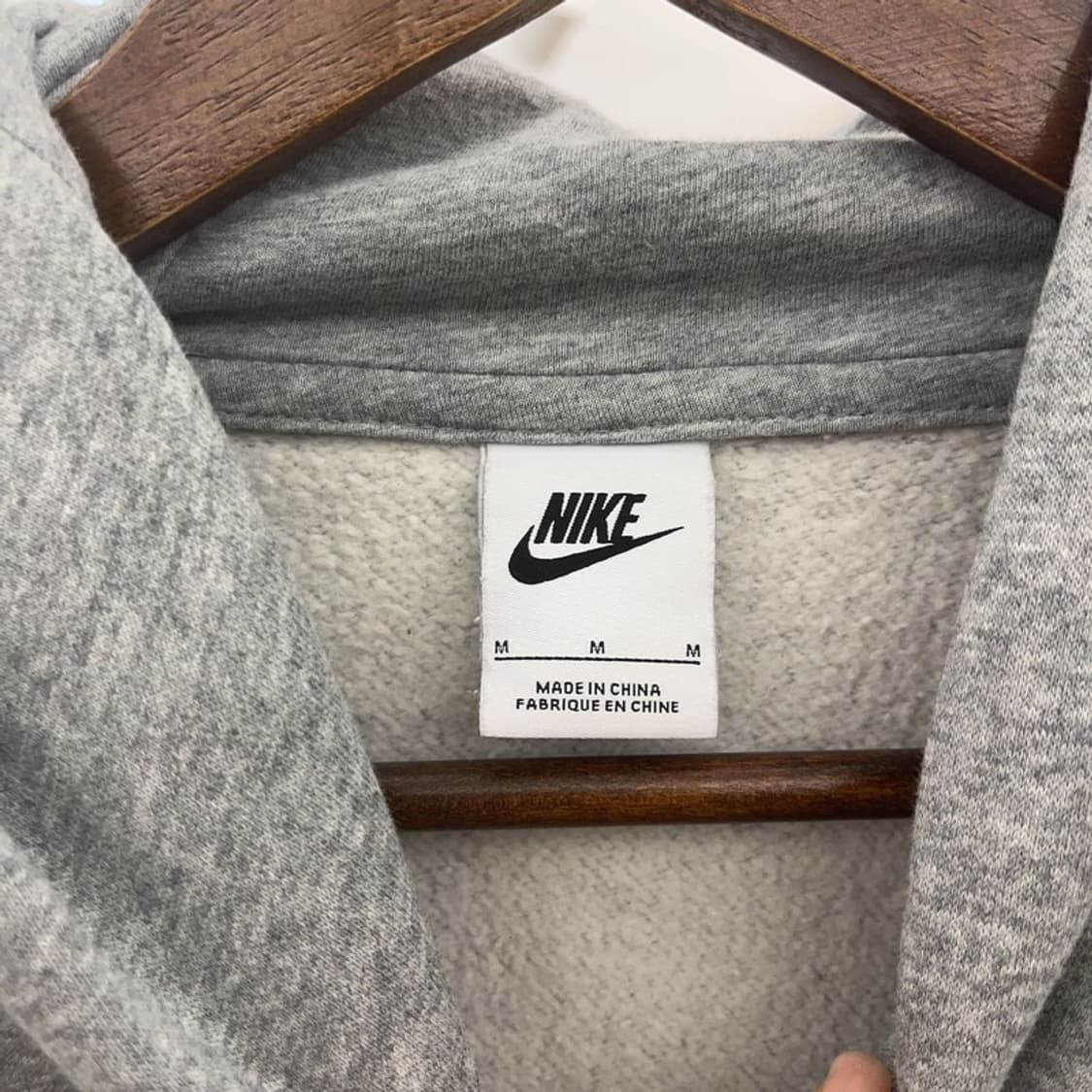 나이키 베어 패치 풀오버 기모 후드티 M C06477 상품이미지6