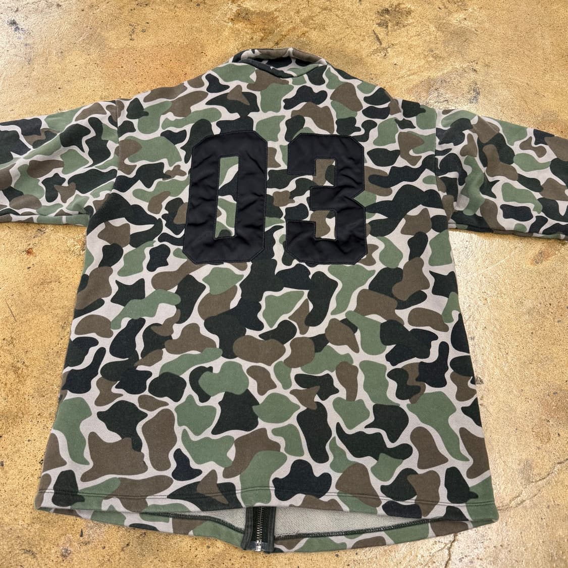 아디다스 카모 밀리터리 코튼 면 집업 85 상품이미지4