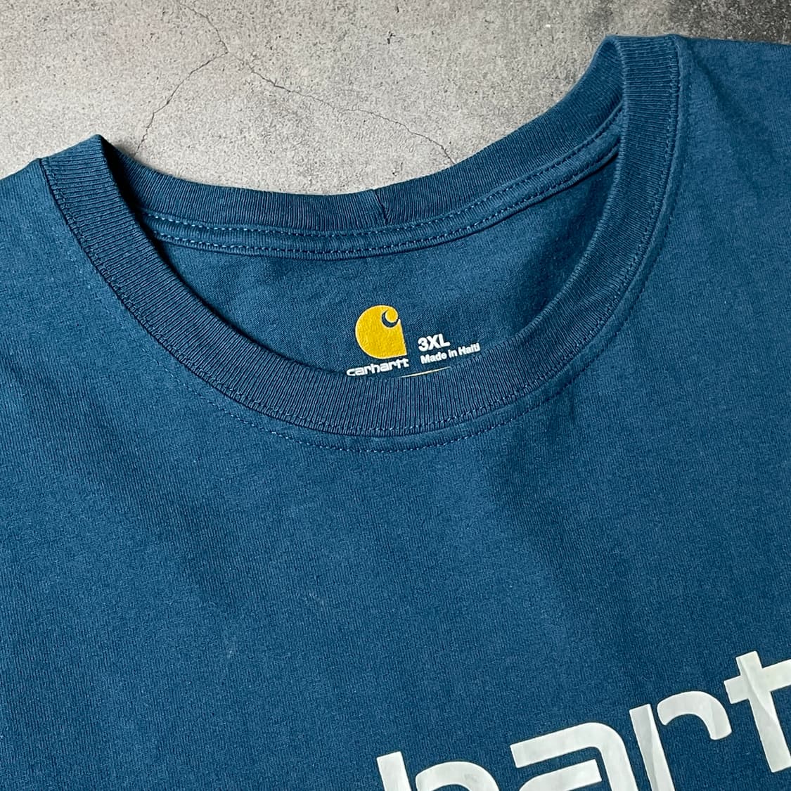 CARHARTT 칼하트K195 딥 네이비 그래픽 반팔 티셔츠 A01034 상품이미지2
