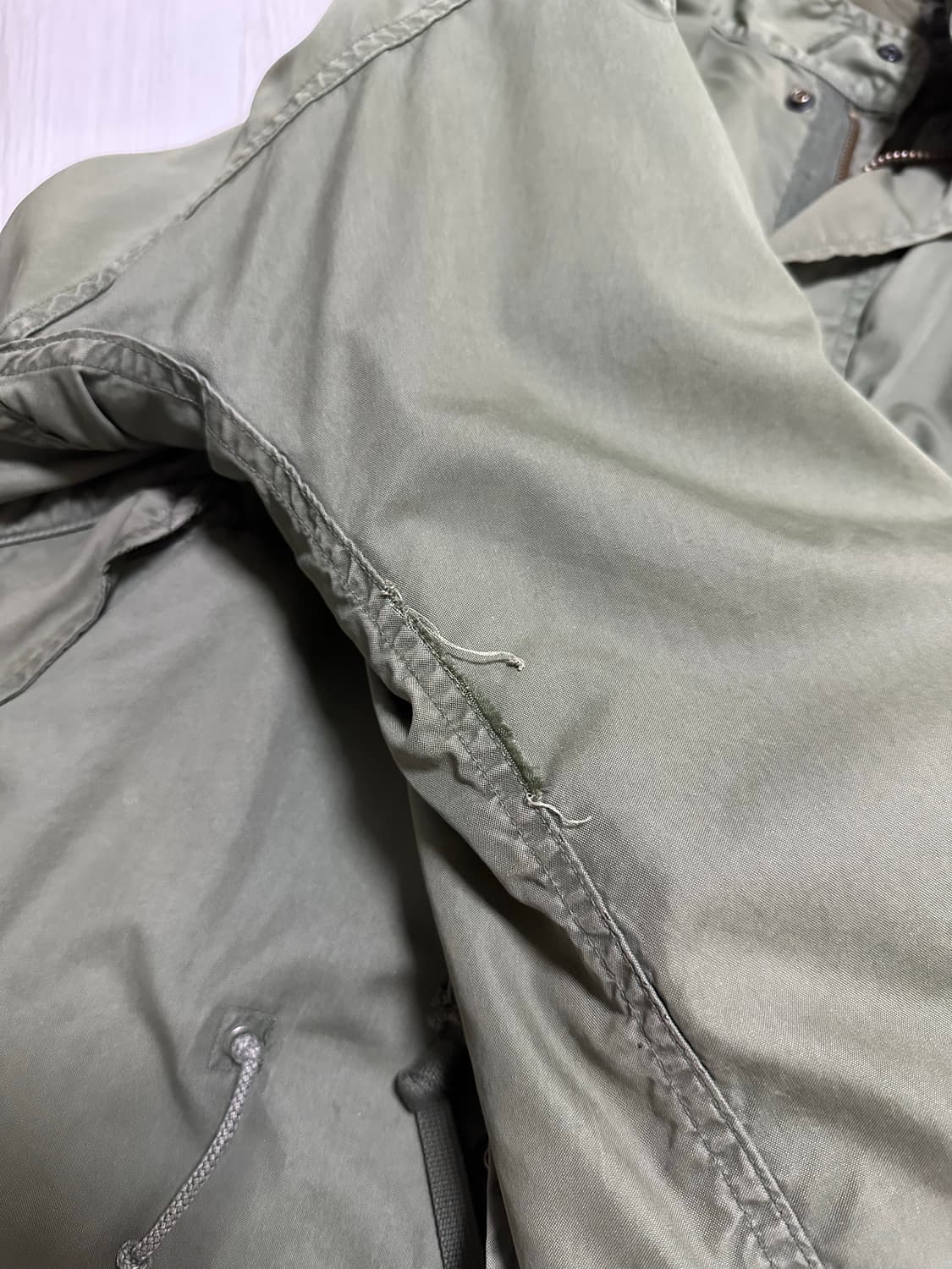 오리지날 개파카 m65 피쉬테일 필드자켓 스몰레귤러 상품이미지6