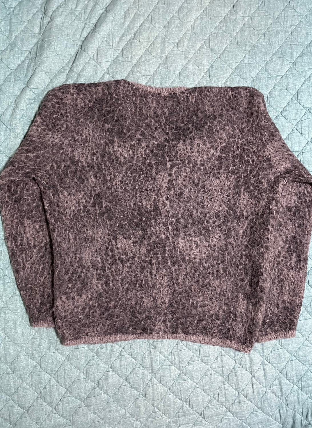 네이버후드 레오파드 모헤어 가디건 M size 상품이미지5