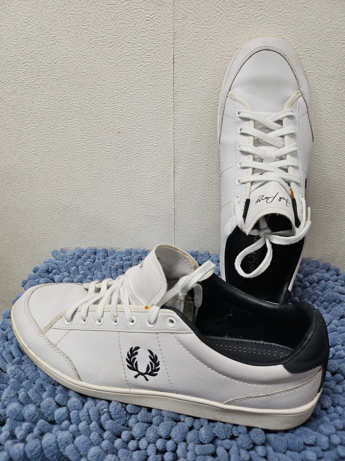 FRED PERRY 남자 스니커즈 뉴 스펜서 레더 285 상품이미지1