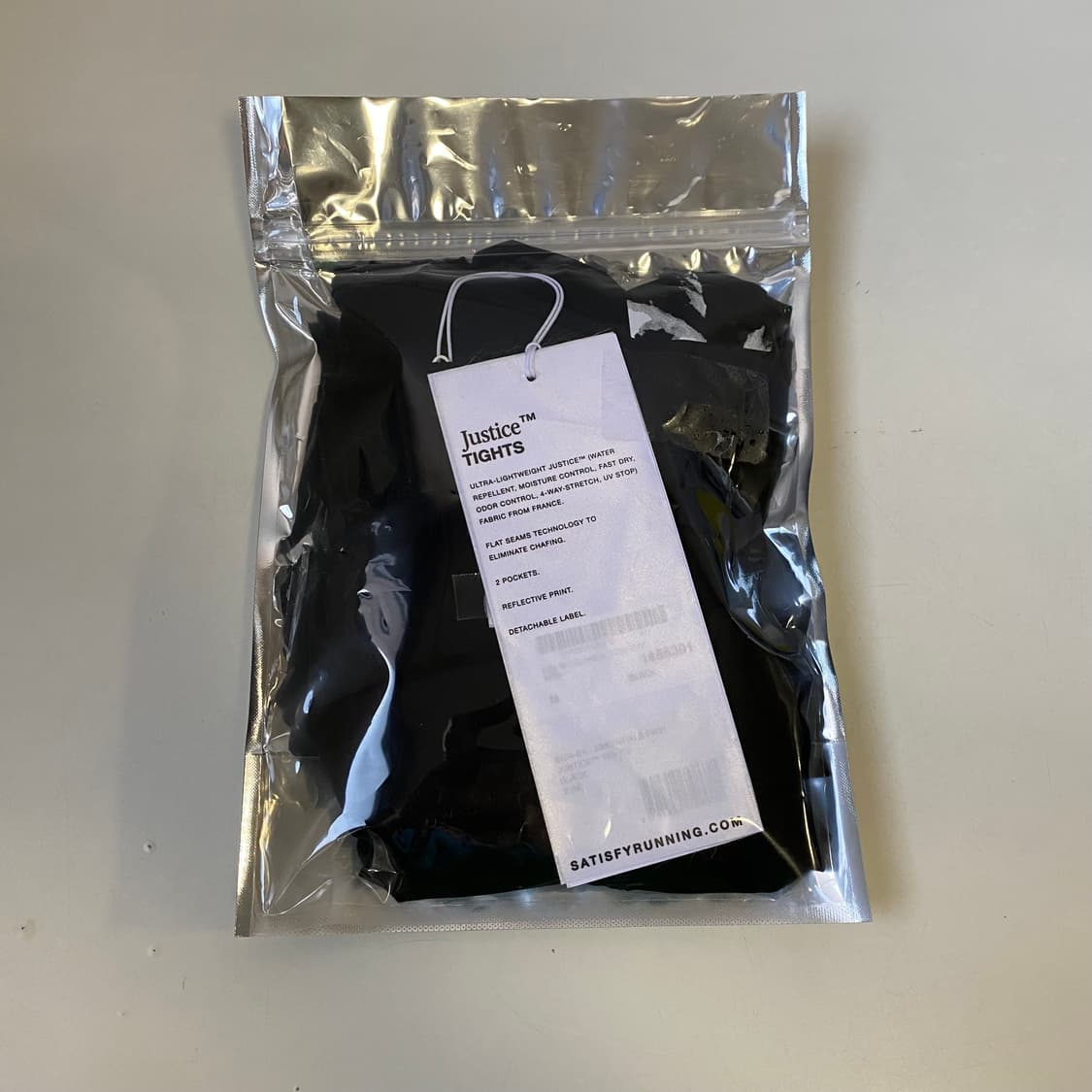 [M] 새티스파이 satisfy 저스티스 타이즈 블랙 상품이미지10