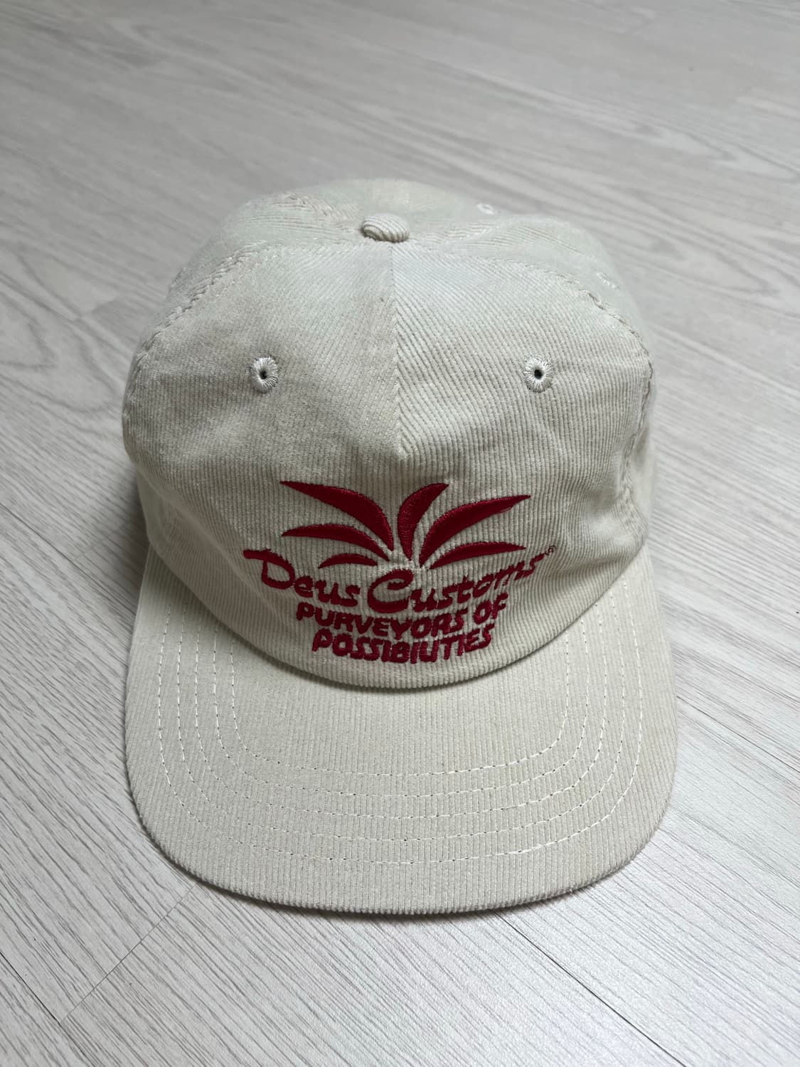 데우스 코듀로이 볼캡 상품이미지1