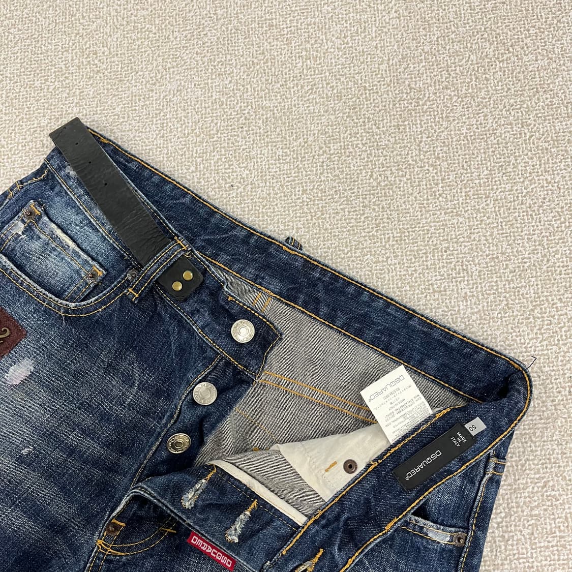 50 디스퀘어드2 루키 데님 청바지 0123M 상품이미지2