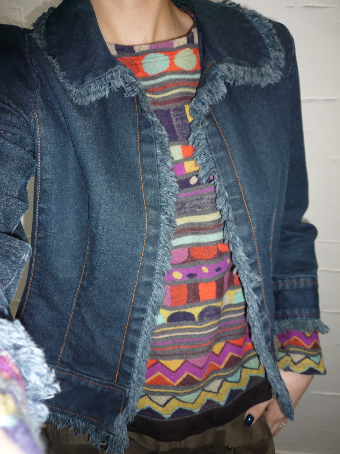 blue skeleton jacket 상품이미지3