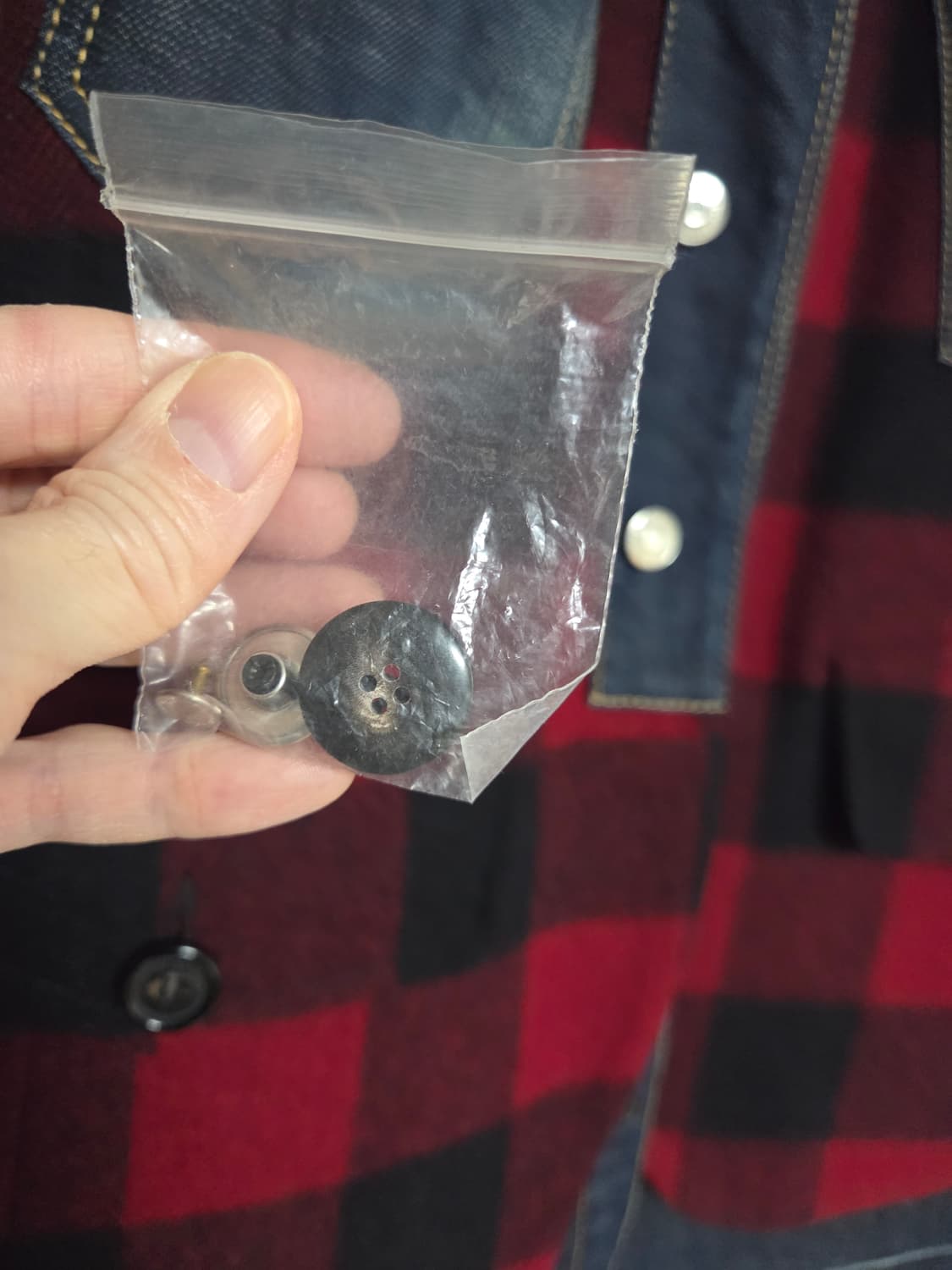 디스퀘어드2 데님 울체크 믹스 자켓 상품이미지7