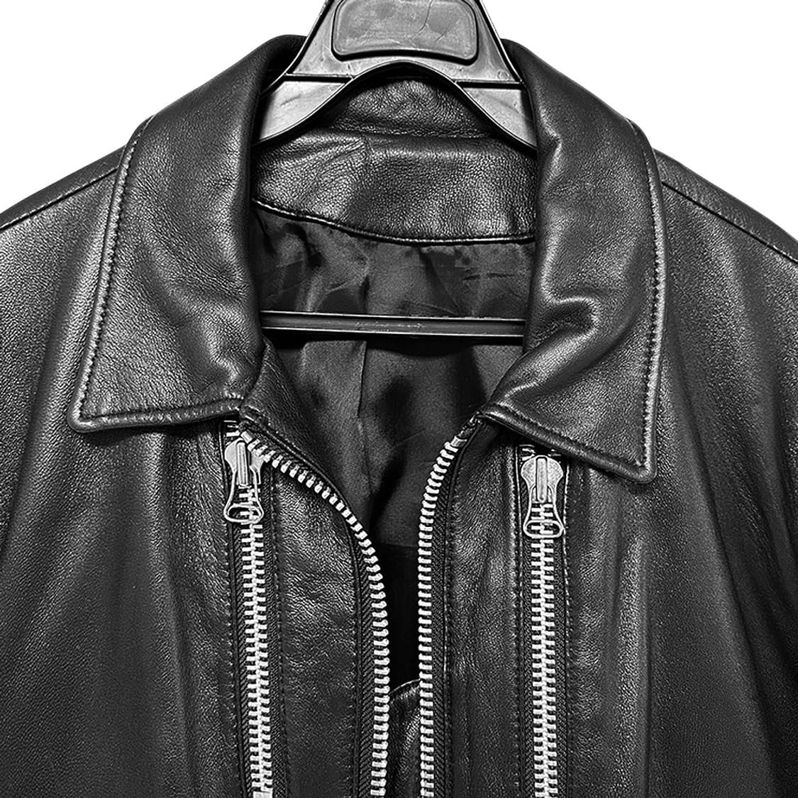 램스킨 싱글 레더 자켓 상품이미지3