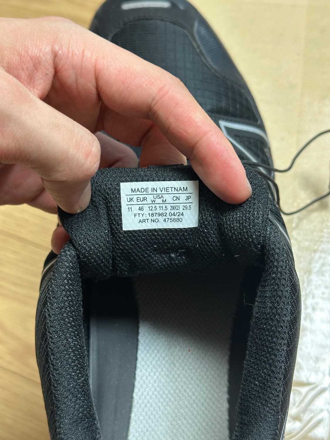 살로몬 스피드크로스3 블랙실버 295 상품이미지6