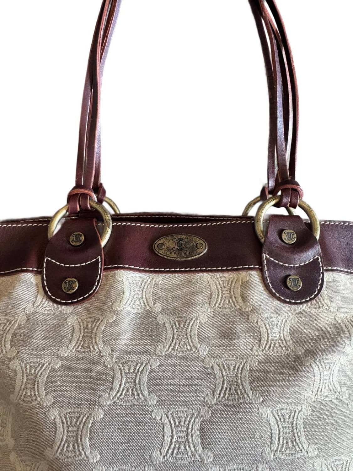 셀린느 트리옹프 마카담 토트백 상품이미지3