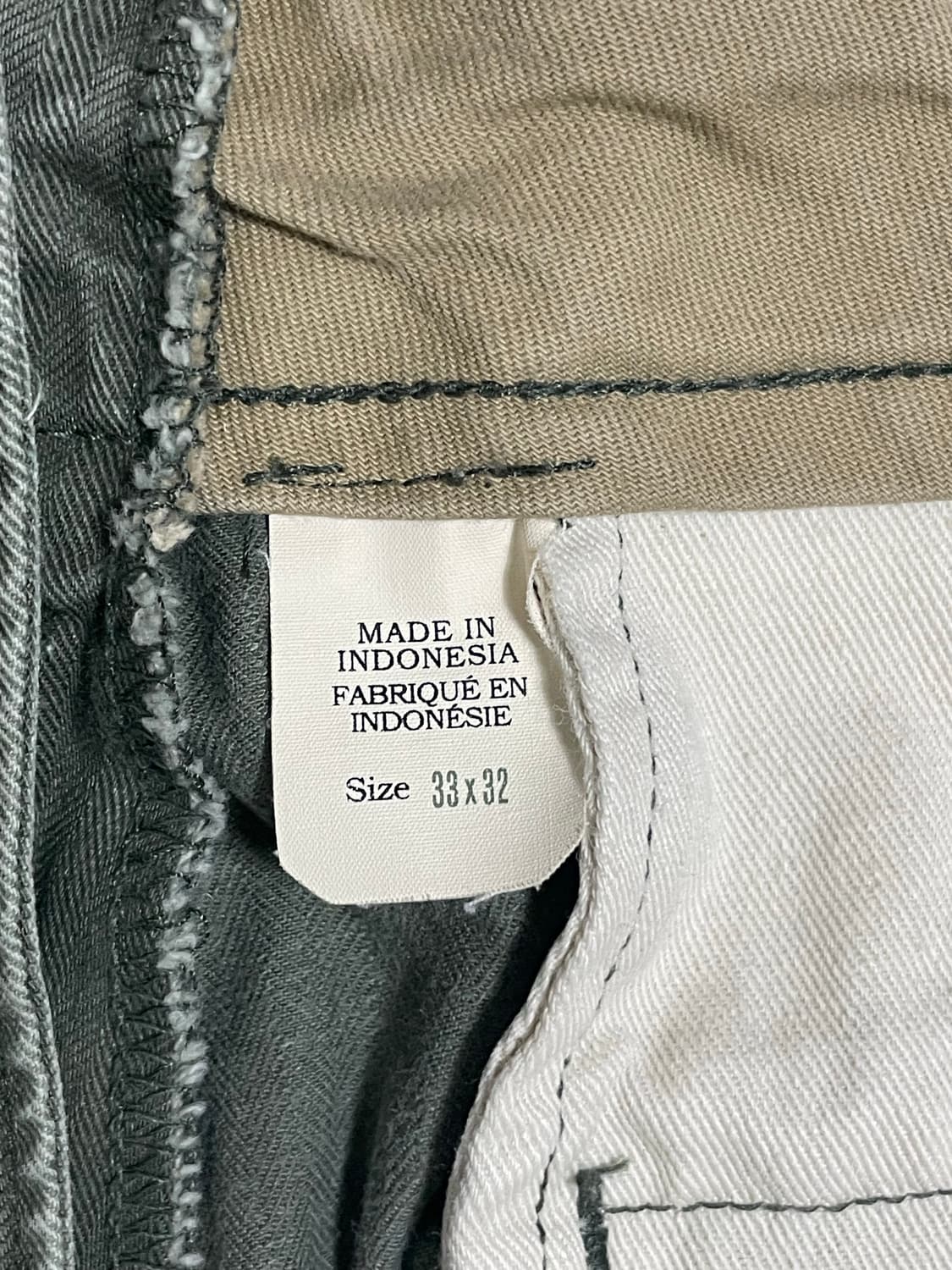 [33x32] RRL 헤링본 트윌 필드 팬츠 대전판 워시드 올리브 HBT 상품이미지4