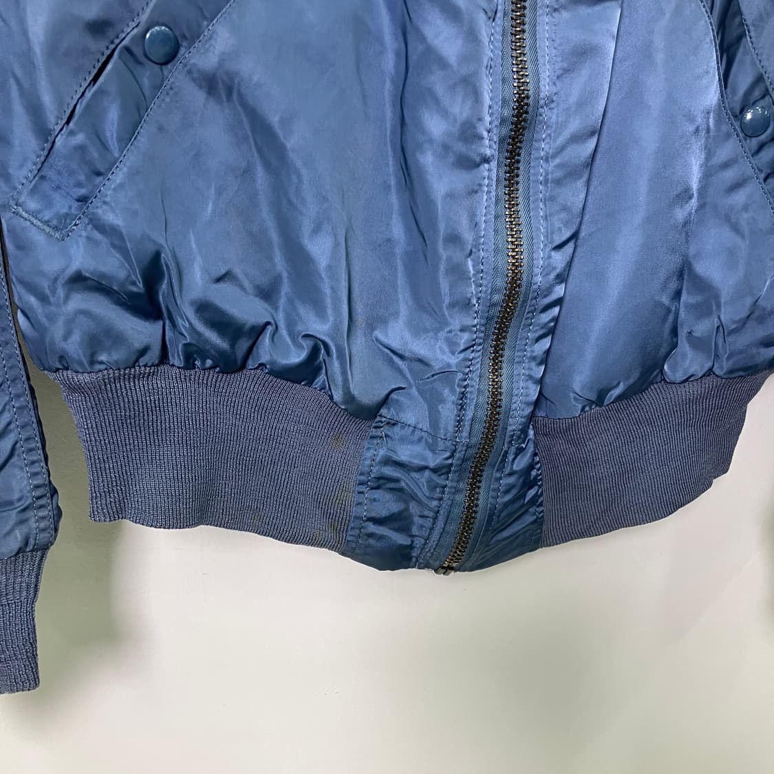 알파인더스트리 블루 B-15C 플라이트 점퍼 L 상품이미지7