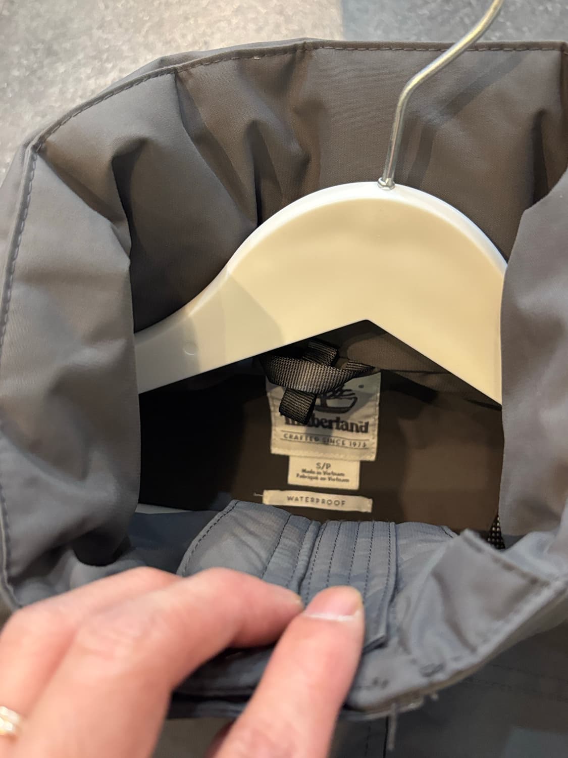 팀버랜드 바람막이 자켓 점퍼 S사이즈 상품이미지5