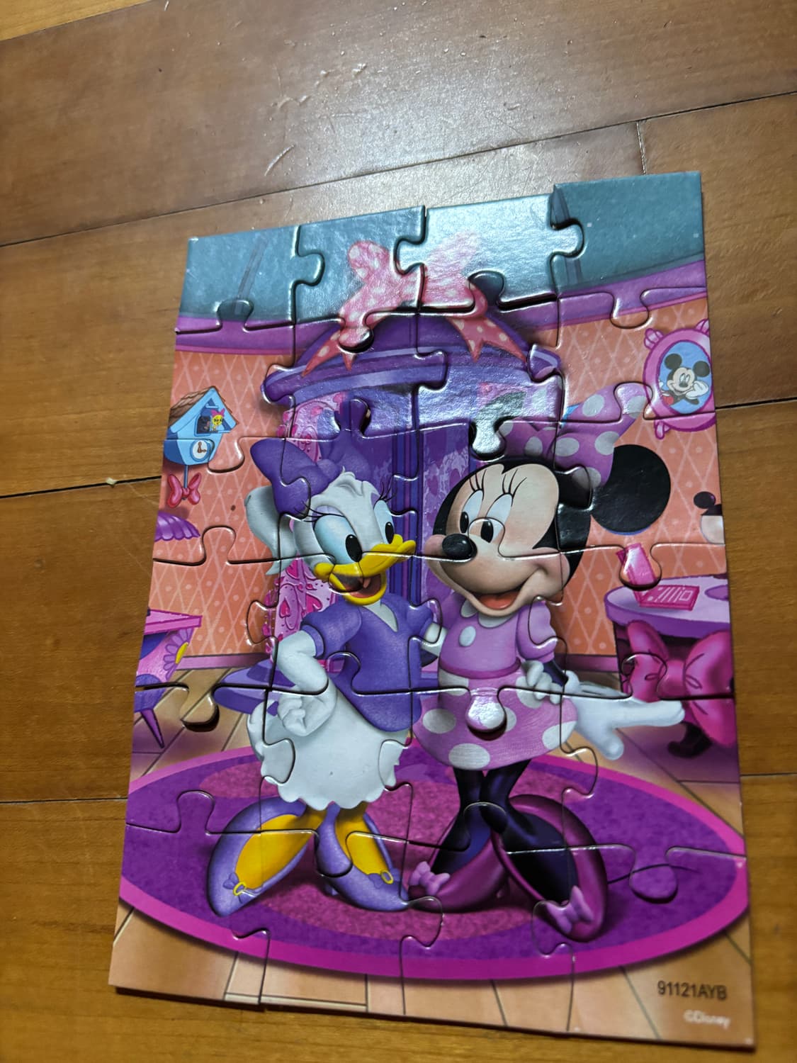 디즈니 미니마우스 데이지 덕 퍼즐 인테리어 소품 상품이미지2