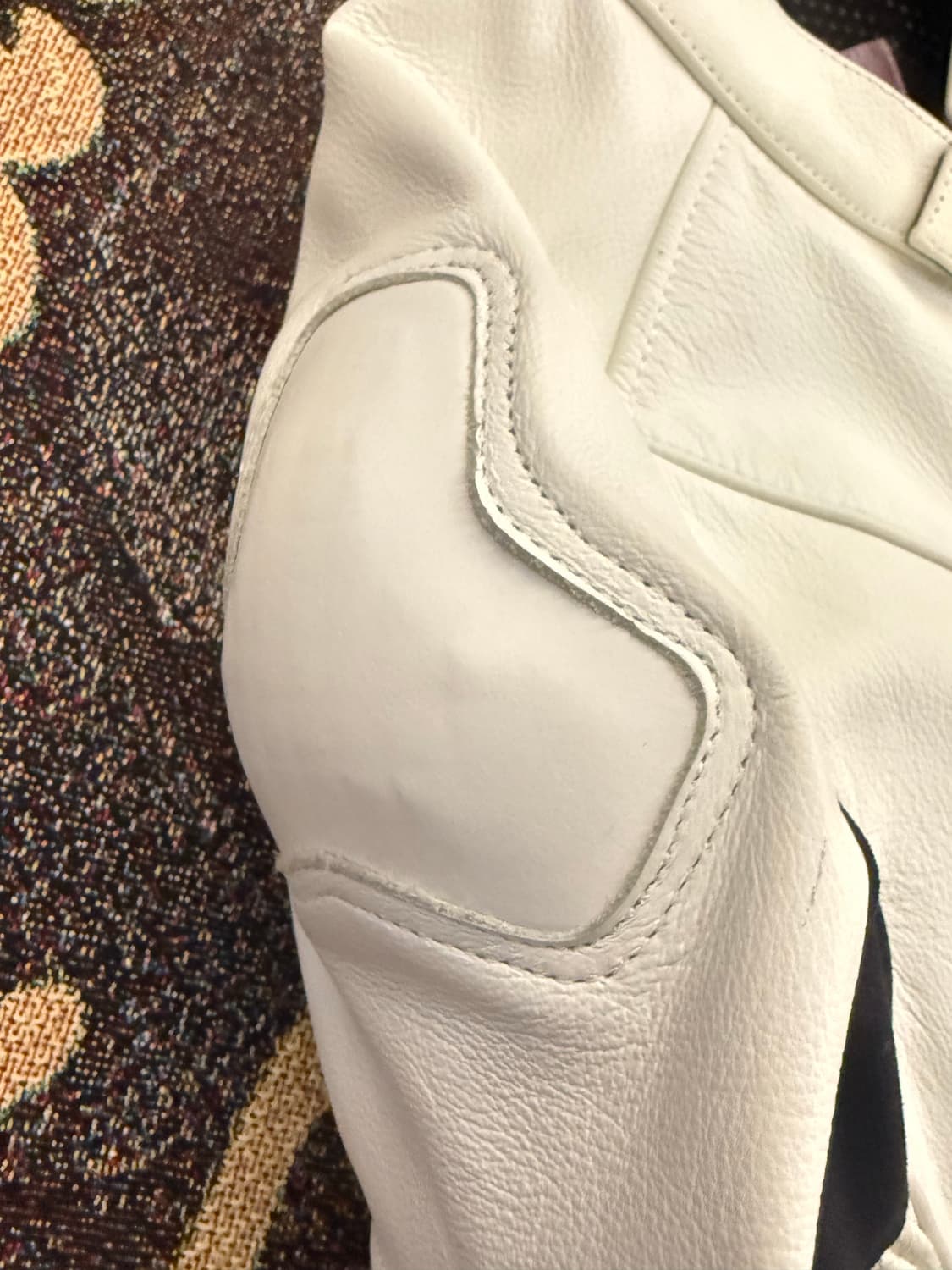 Alyx 알릭스 화이트/블랙 모토 레이싱 자켓 상품이미지6