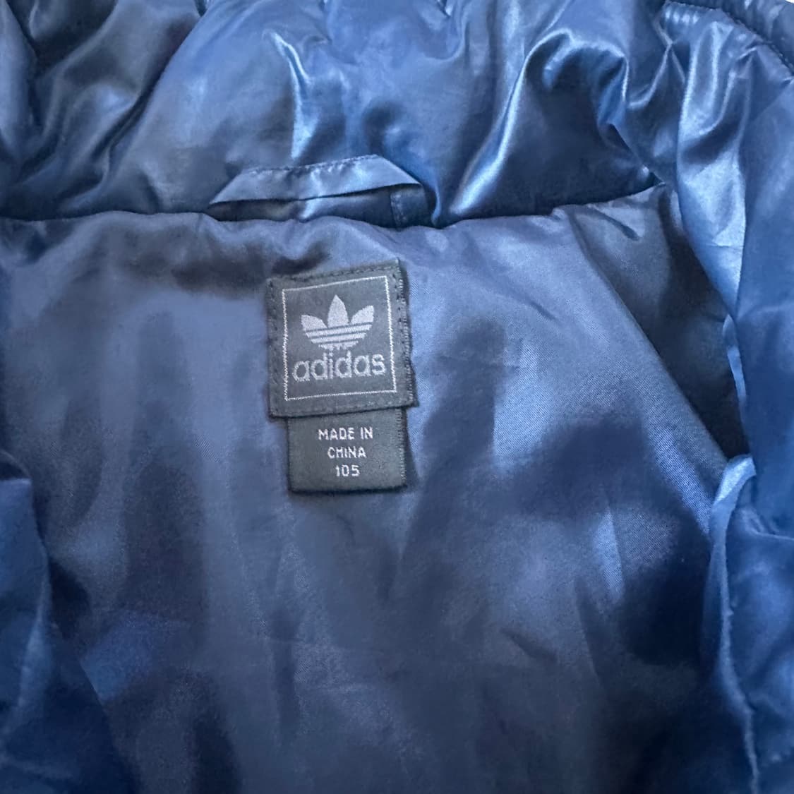 아디다스 삼선 블루 패딩 상품이미지4